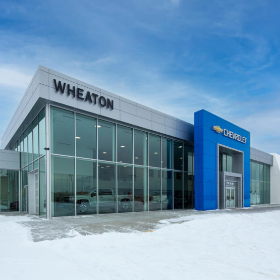 Wheaton Chevrolet Dealership – Concrete Contractor