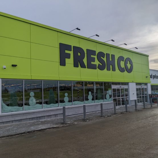 Fresh-Co Grocery Store and Strip Mall – Concrete Contractor